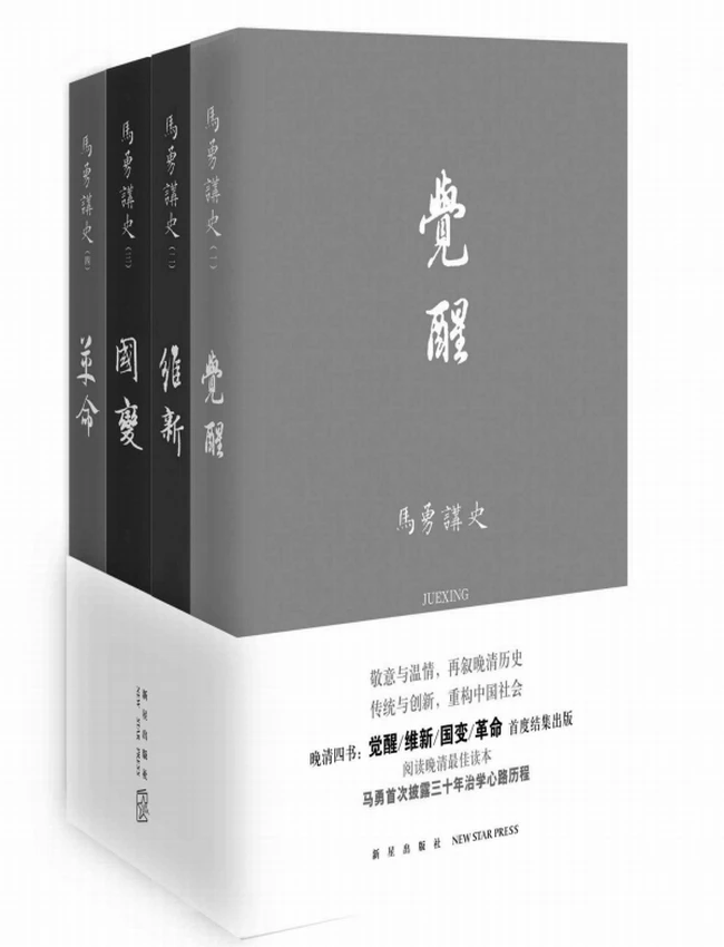 马勇讲史：晚清四书（《觉醒》《维新》《国变》《革命》）
